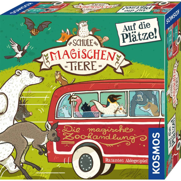 KOSMOS Kinderspiel, Die Schule der magischen Tiere - Auf die Pl&auml;tze!