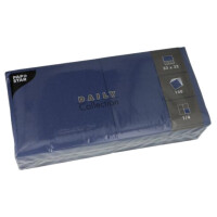 PAPSTAR Lunch-Servietten, 320 x 320 mm, 3-lagig, dunkelblau