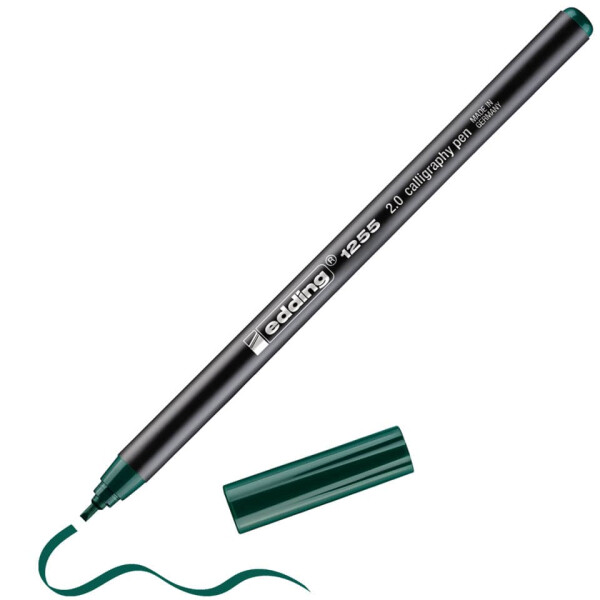 EDDING Kalligrafiestift 1255, 2mm, flaschengrün 125520025