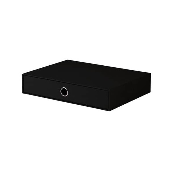 RÖSSLER Schubladenbox SOHO A4 schwarz