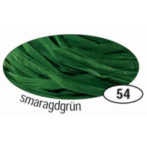 folia Bast Raffia matt smaragdgrün 50g Naturbast