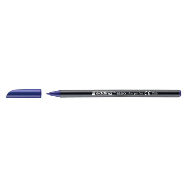 EDDING Faserschreiber 1200, 1mm, Rundspitze, violett 41200008
