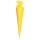 Goldbuch Bastelschultüte, 70cm, Filzverschluss, gelb