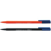 STAEDTLER Fasermaler triplus color, 1mm, rot 323-2