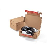 COLOMPAC Versandkarton Return Box S, 300x200x100mm, braun 30000280