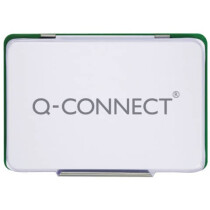 Q-Connect Stempelkissen 9x5,5cm grün
