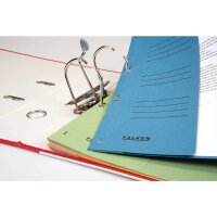 FALKEN Ösenhefter, A4, 250 g m², halber Deckel, kfm. Heftung, Manilakarton, blau 80003809