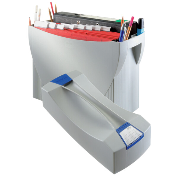 HAN Hängeregistratur-Box SWING PLUS, Kunststoff, lichtgrau