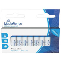 MediaRange Premium Alkaline Batterien, Micro AAA,LR03, 1.5V, 10er Pack