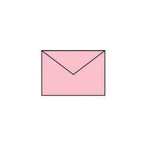 RÖSSLER Briefumschlag Paperado B6 rosa 5 Stück