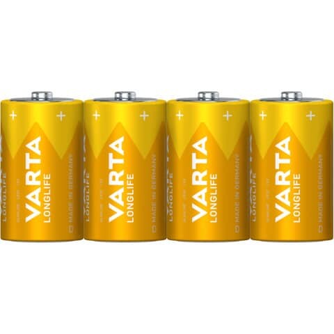 VARTA Batterie Longlife Mono D Pg4St 1.5V