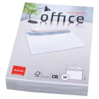 ELCO Briefhülle Office C6 ohne Fenster, Haftklebung,...