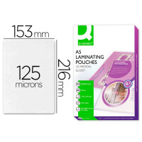 Q-CONNECT Laminierhülle, A5, 2 x 125 µm,...