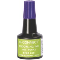 Q-Connect Stempelfarbe 28ml violett