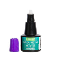 Q-CONNECT Stempelfarbe ohne Öl, 28ml, violett KF25109