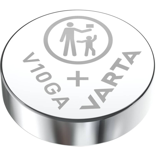VARTA Knopfzellen-Batterie Alkali-Mangan LR54 V10GA, 1 Stück 04274101401