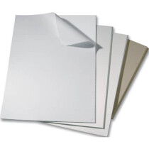 folia Bristolkarton, weiß, 50 x 70 cm, 308g qm