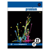 STAUFEN PREMIUM Collegeblock, A4, 90g m², 80 Blatt, Lin.27, sortiert 734452270