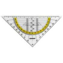 DONAU Geometrie-Dreieck 16cm mit Griff