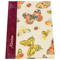 Adressbuch A5 Schmetterlinge 15x21.5cm