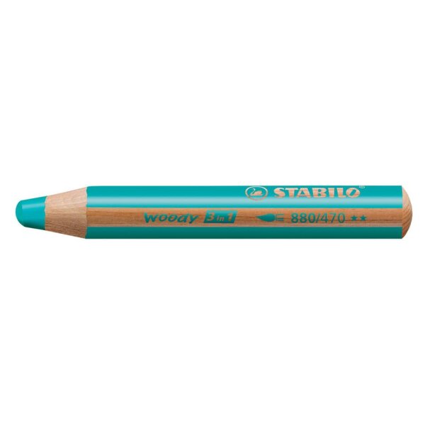 STABILO Multitalent-Stift woody 3 in 1, t&uuml;rkis 880 470