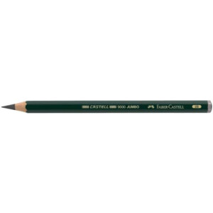 FABER-CASTELL Bleistift Castell 9000 Jumbo 2B