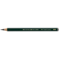 FABER-CASTELL Bleistift Castell 9000 Jumbo 2B