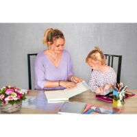 HERMA Buchschoner Basic mit Lasche, 320x540mm, transparent 14320