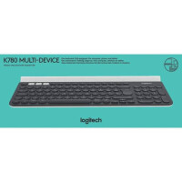 Logitech Tastatur K780 Multi Device, kabellos, schwarz...