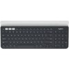 Logitech Tastatur K780 Multi Device, kabellos, schwarz silber