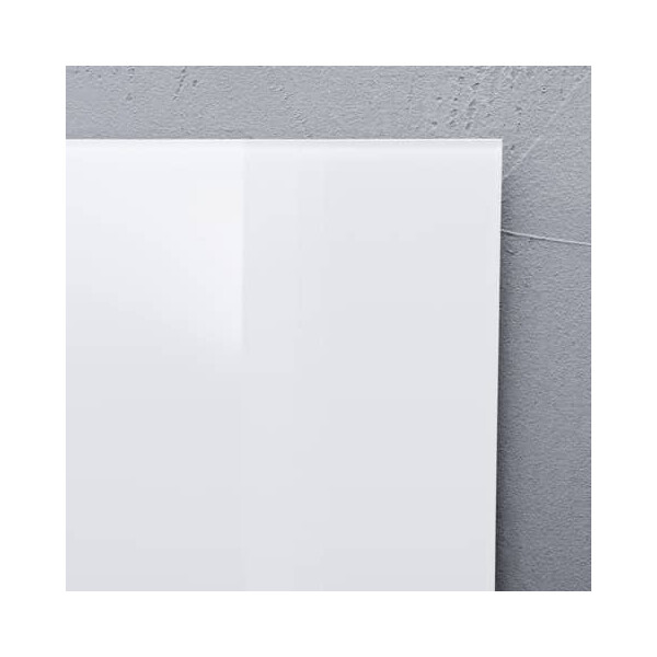 sigel Magnettafel Glas wei&szlig; 12x78cm