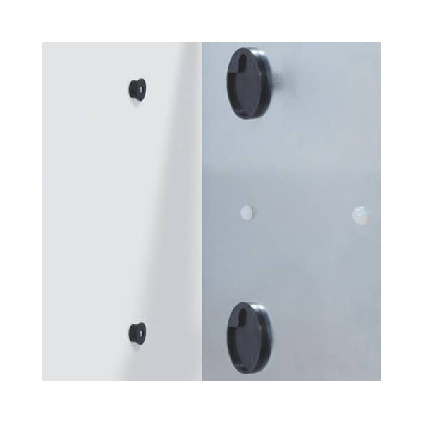 sigel Magnettafel Glas wei&szlig; 12x78cm