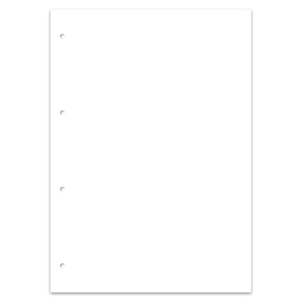 STAUFEN STYLE Schulblock, A4, 4-loch, 50 Blatt, Lin.20, blanko 040450020