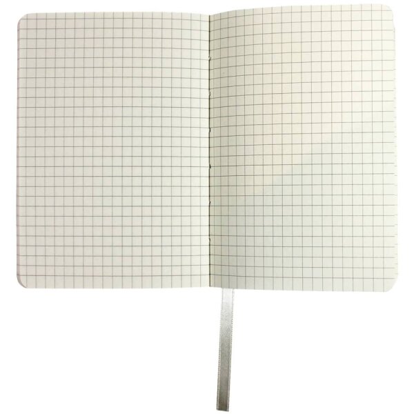 DONAU Notizbuch, A6, kariert, schwarz 1346100-01