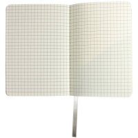 DONAU Notizbuch, A6, kariert, schwarz 1346100-01