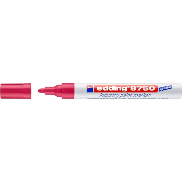 EDDING Industrielackmarker 8750, 2-4mm, rot 4-8750002