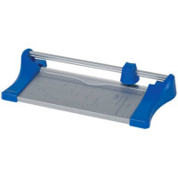 Q-Connect Rollen-Schneidemaschine A4 grau blau