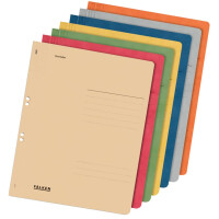 FALKEN Ösenhefter, A4, 250 g m², voller Deckel, kfm- Behördenheftung, Manilakarton, grün 80003890