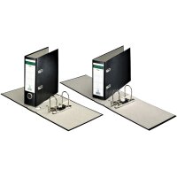 CENTRA Ordner Hartpappe, ohne Schlitze, A3 quer, 73 mm, schwarz 210116