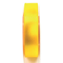 Goldina Doppelsatinband 25mmx25m gelb