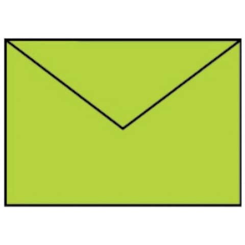 RÖSSLER Briefumschlag Coloretti, C6, 80g m², 5 Stück, hellgrün