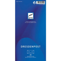 DFW Briefumschlag DL Dresden Post DRESDNER 25 Stück