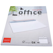 ELCO Briefhülle Office C4 ohne Fenster, Haftklebung,...