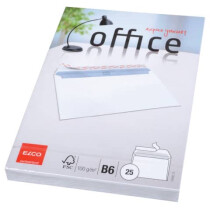 ELCO Briefhülle Office B6 ohne Fenster, Haftklebung,...