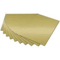 folia Tonpapier 50x70cm130g goldglänzend