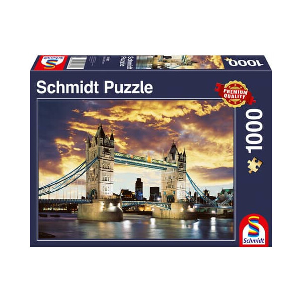 SCHMIDT Puzzle Tower Bridge London 1000 Teile