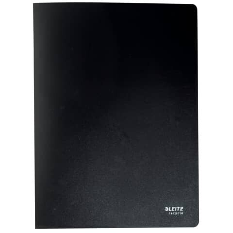 LEITZ Sichtbuch Recycle, A4, 40 Stück, , schwarz