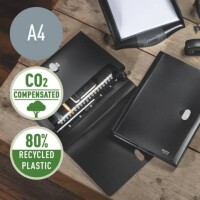 LEITZ Projektmappe Recycle, A4, 5 Fächer, , schwarz