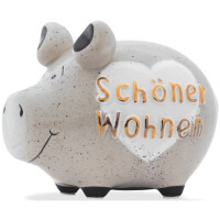 KCG Spardose Schwein klein Gold-Edition Schöner Wohnen