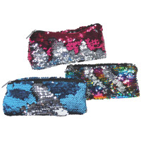 DONAU Schlamper Pailletten klein, 21 x 9 x 5 cm, sortiert